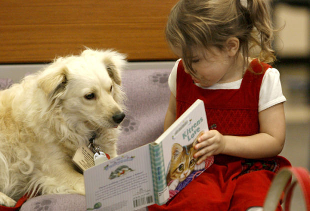 Read to a dog
